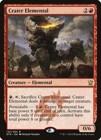 Crater Elemental [Dragons of Tarkir] | GnG Games