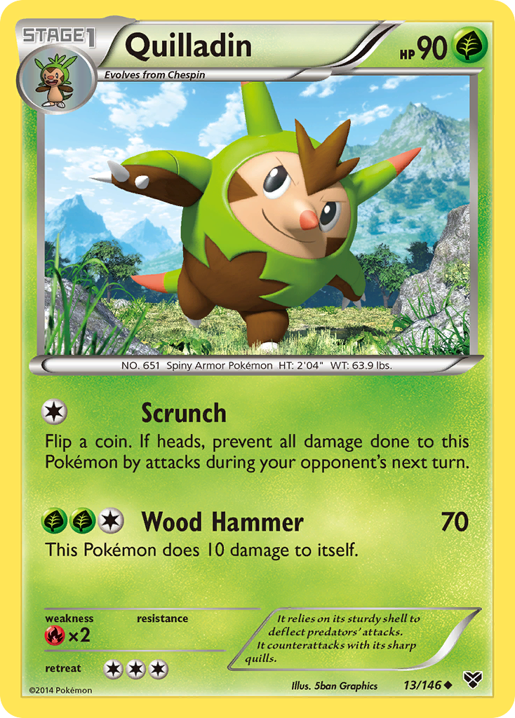 Quilladin (13/146) [XY: Base Set] | GnG Games