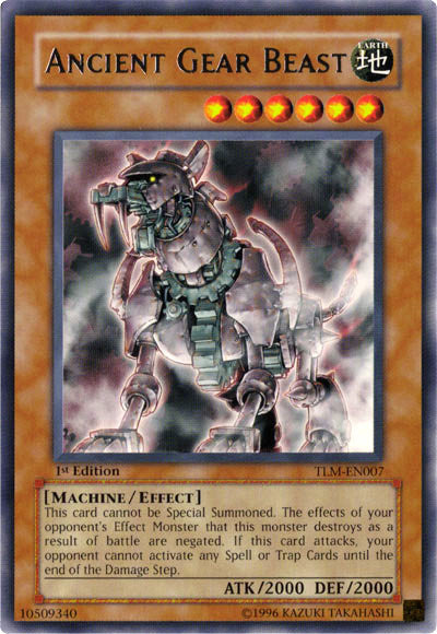 Ancient Gear Beast [TLM-EN007] Rare | GnG Games