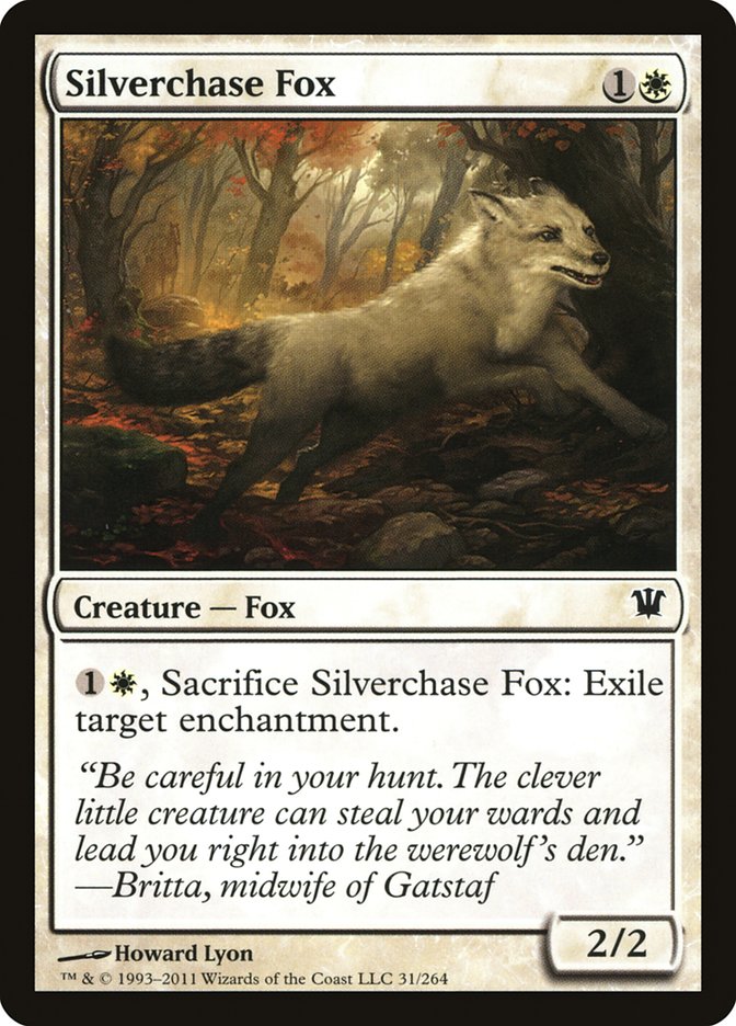 Silverchase Fox [Innistrad] | GnG Games