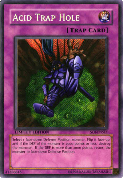 Acid Trap Hole [SOI-ENSE1] Secret Rare | GnG Games