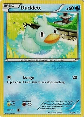 Ducklett (24/30) [XY: Trainer Kit 3 - Suicune] | GnG Games