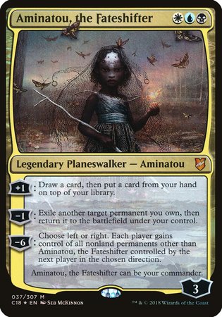 Aminatou, the Fateshifter (Commander 2018) [Commander 2018 Oversized] | GnG Games