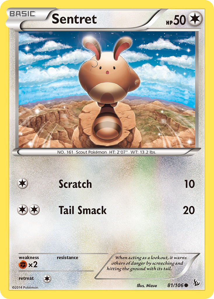 Sentret (81/106) [XY: Flashfire] | GnG Games