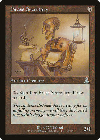 Brass Secretary [Urza's Destiny] | GnG Games