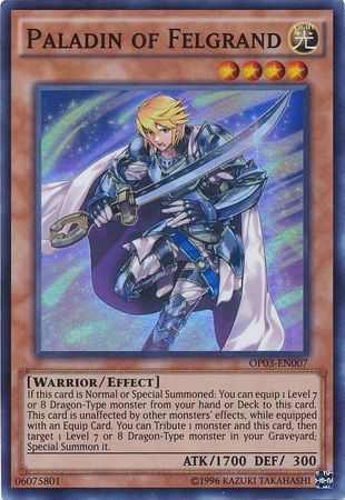 Paladin of Felgrand [OP03-EN007] Super Rare | GnG Games