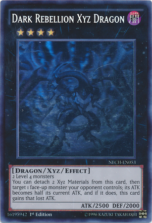 Dark Rebellion Xyz Dragon [NECH-EN053] Ghost Rare | GnG Games