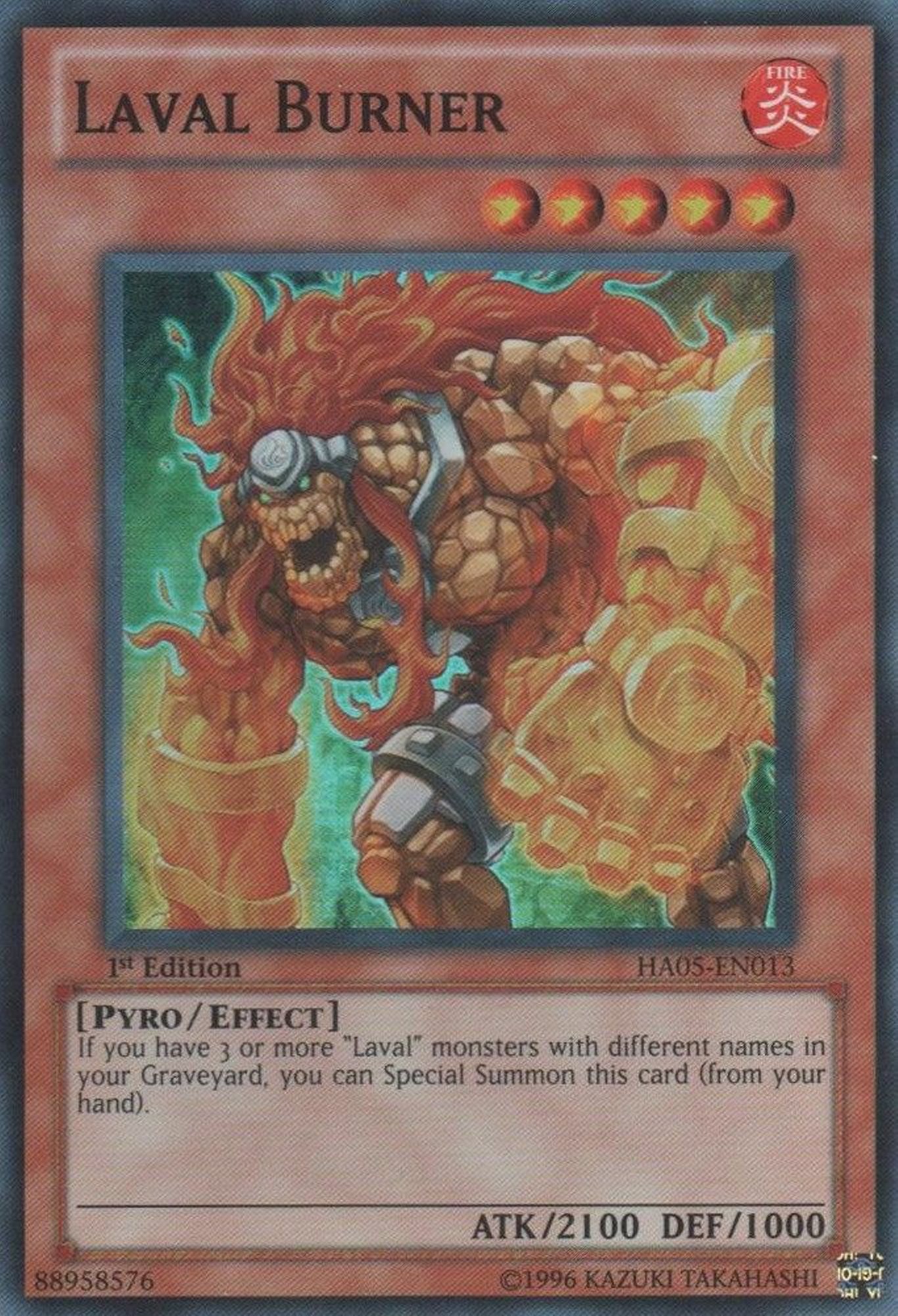 Laval Burner [HA05-EN013] Super Rare | GnG Games