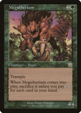 Megatherium [Mercadian Masques] | GnG Games