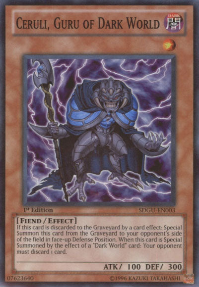 Ceruli, Guru of Dark World [SDGU-EN003] Super Rare | GnG Games