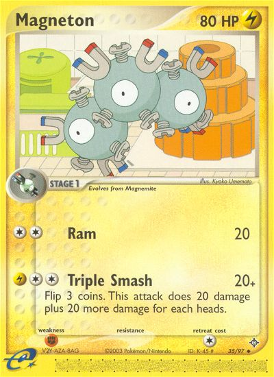 Magneton (35/97) [EX: Dragon] | GnG Games