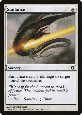 Sunlance [Duel Decks: Elspeth vs. Tezzeret] | GnG Games