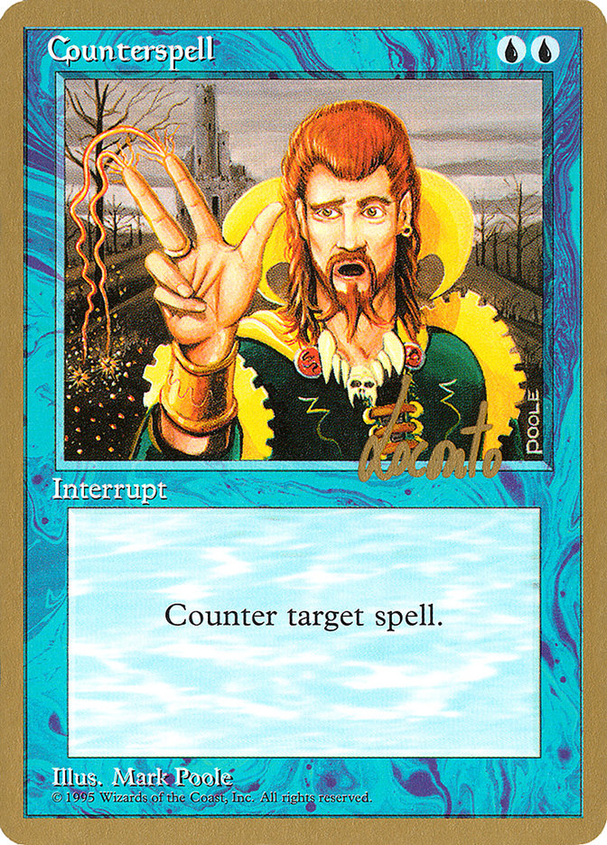 Counterspell (Michael Loconto) [Pro Tour Collector Set] | GnG Games