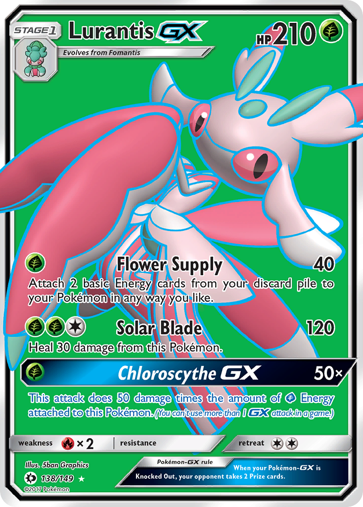 Lurantis GX (138/149) [Sun & Moon: Base Set] | GnG Games