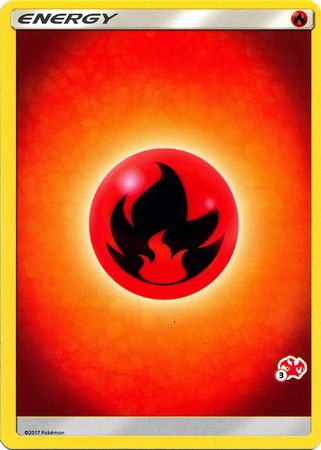 Fire Energy (Charizard Stamp #3) [Battle Academy 2020] | GnG Games