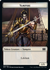 Elemental // Vampire Double-sided Token [Double Masters 2022 Tokens] | GnG Games