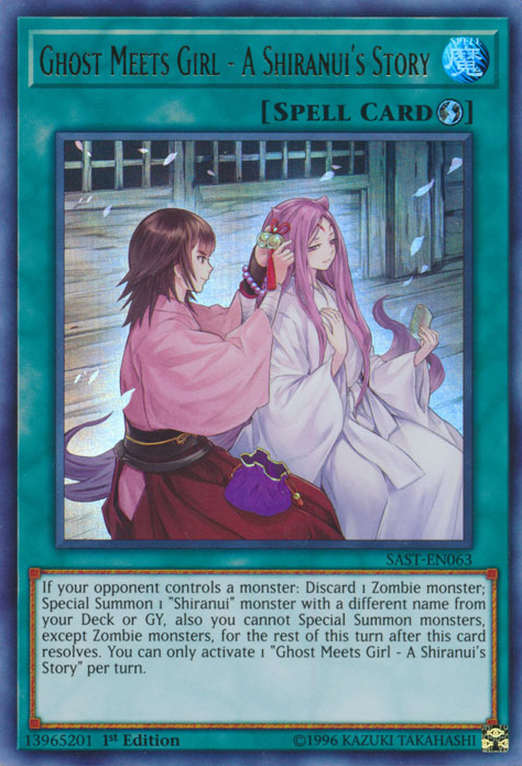 Ghost Meets Girl - A Shiranui's Story [SAST-EN063] Ultra Rare | GnG Games