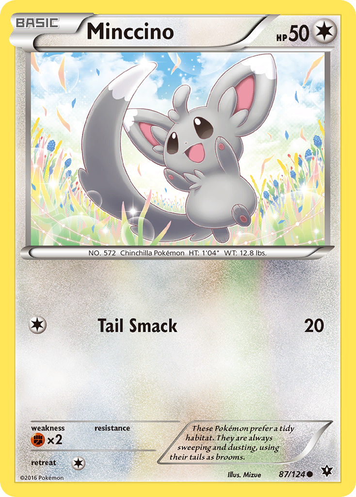 Minccino (87/124) [XY: Fates Collide] | GnG Games