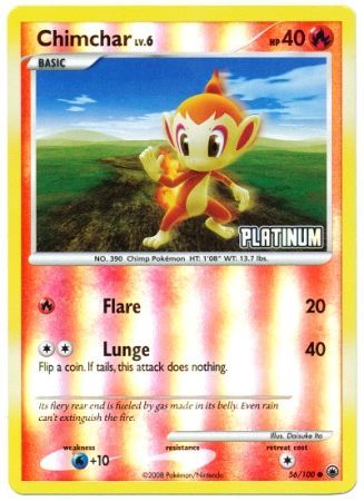 Chimchar (56/100) [Burger King Promos: 2009 Collection] | GnG Games