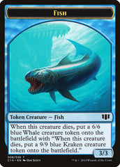 Fish // Zombie (011/036) Double-sided Token [Commander 2014 Tokens] | GnG Games