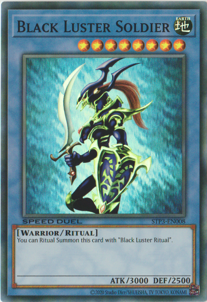 Black Luster Soldier [STP3-EN008] Super Rare | GnG Games