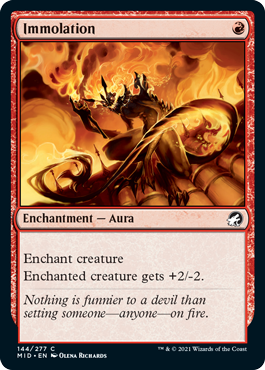 Immolation [Innistrad: Midnight Hunt] | GnG Games