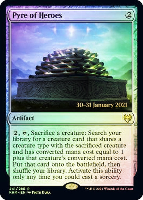 Pyre of Heroes  [Kaldheim Prerelease Promos] | GnG Games