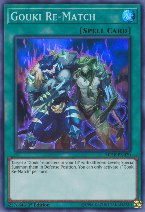 Gouki Re-Match [MP18-EN070] Super Rare | GnG Games