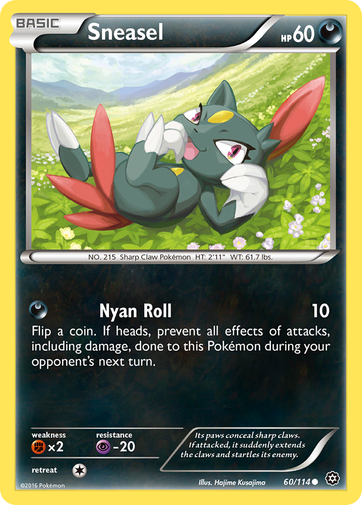 Sneasel (60/114) [XY: Steam Siege] | GnG Games