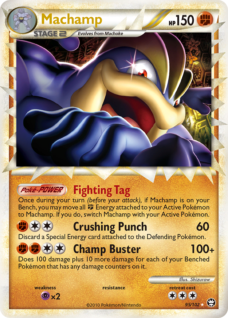 Machamp (95/102) [HeartGold & SoulSilver: Triumphant] | GnG Games