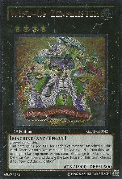 Wind-Up Zenmaister (UTR) [GENF-EN042] Ultimate Rare | GnG Games