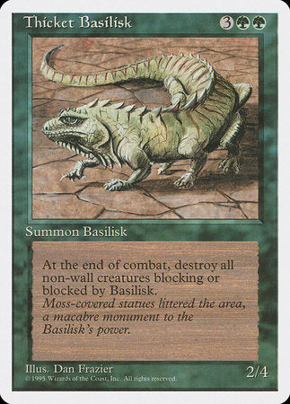 Thicket Basilisk [Fourth Edition] | GnG Games