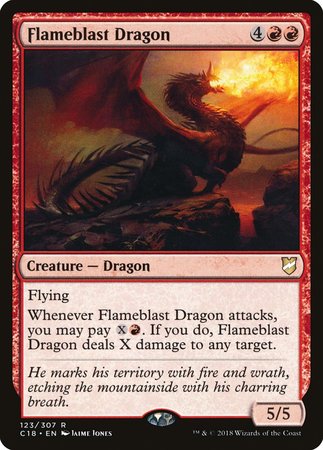 Flameblast Dragon [Commander 2018] | GnG Games