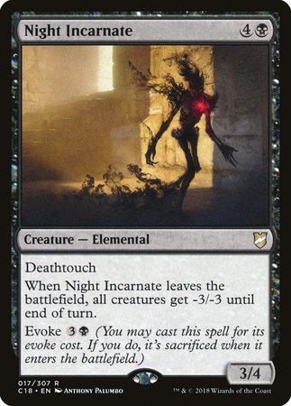 Night Incarnate [Commander 2018] | GnG Games