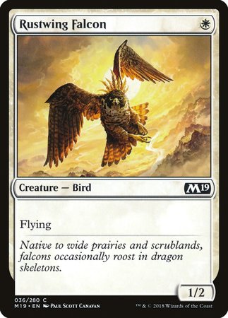 Rustwing Falcon [Core Set 2019] | GnG Games