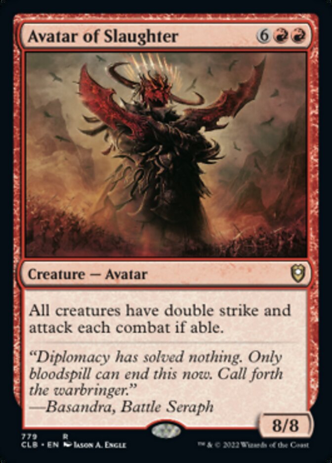 Avatar of Slaughter [Commander Legends: Battle for Baldur's Gate] | GnG Games