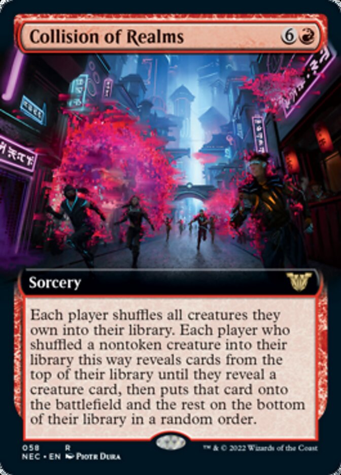 Collision of Realms (Extended) [Kamigawa: Neon Dynasty Commander] | GnG Games
