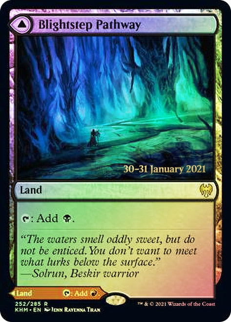 Blightstep Pathway // Searstep Pathway  [Kaldheim Prerelease Promos] | GnG Games