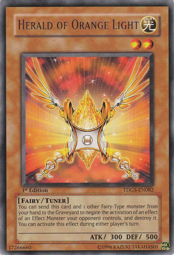 Herald of Orange Light [TDGS-EN082] Rare | GnG Games