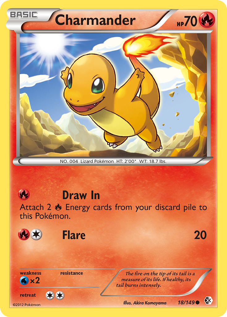 Charmander (18/149) [Black & White: Boundaries Crossed] | GnG Games