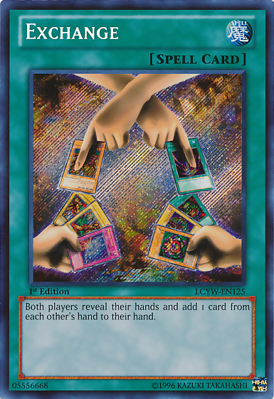 Exchange [LCYW-EN125] Secret Rare | GnG Games