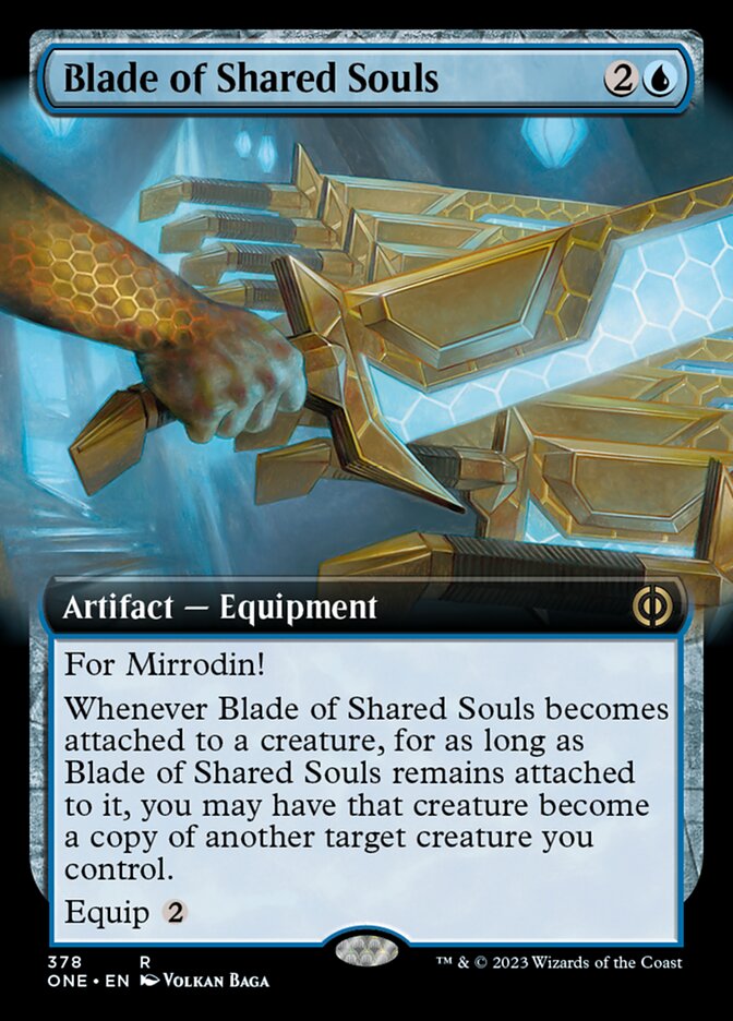 Blade of Shared Souls (Extended Art) [Phyrexia: All Will Be One] | GnG Games