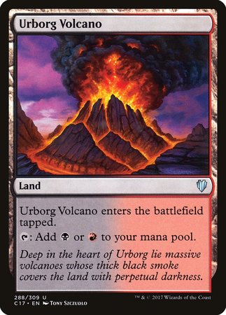 Urborg Volcano [Commander 2017] | GnG Games