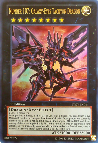 Number 107: Galaxy-Eyes Tachyon Dragon [LTGY-EN044] Ultra Rare | GnG Games