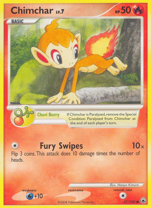 Chimchar (57/100) [Diamond & Pearl: Majestic Dawn] | GnG Games