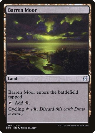 Barren Moor [Commander 2019] | GnG Games