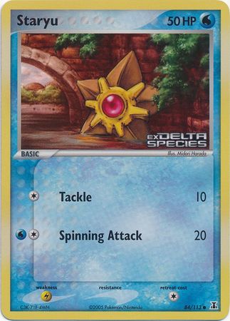 Staryu (84/113) (Stamped) [EX: Delta Species] | GnG Games