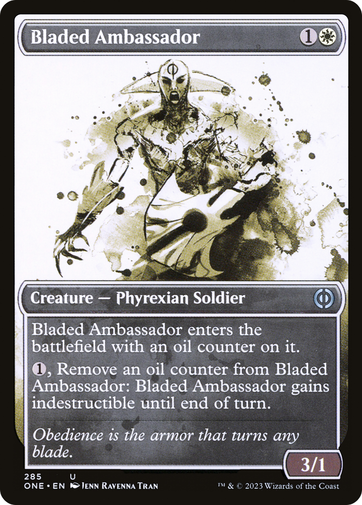 Bladed Ambassador (Showcase Ichor) [Phyrexia: All Will Be One] | GnG Games