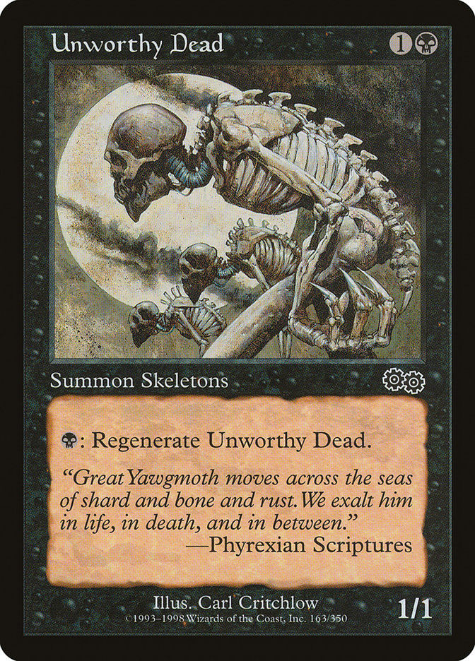 Unworthy Dead [Urza's Saga] | GnG Games