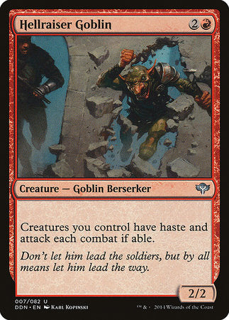 Hellraiser Goblin [Duel Decks: Speed vs. Cunning] | GnG Games